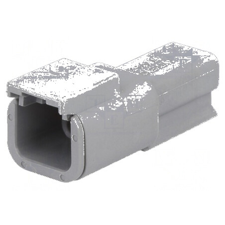 Conector cablu-cablu mufa tată ATM PIN 2 gri IP67 | Electronic-mag.ro | Componente Electronice