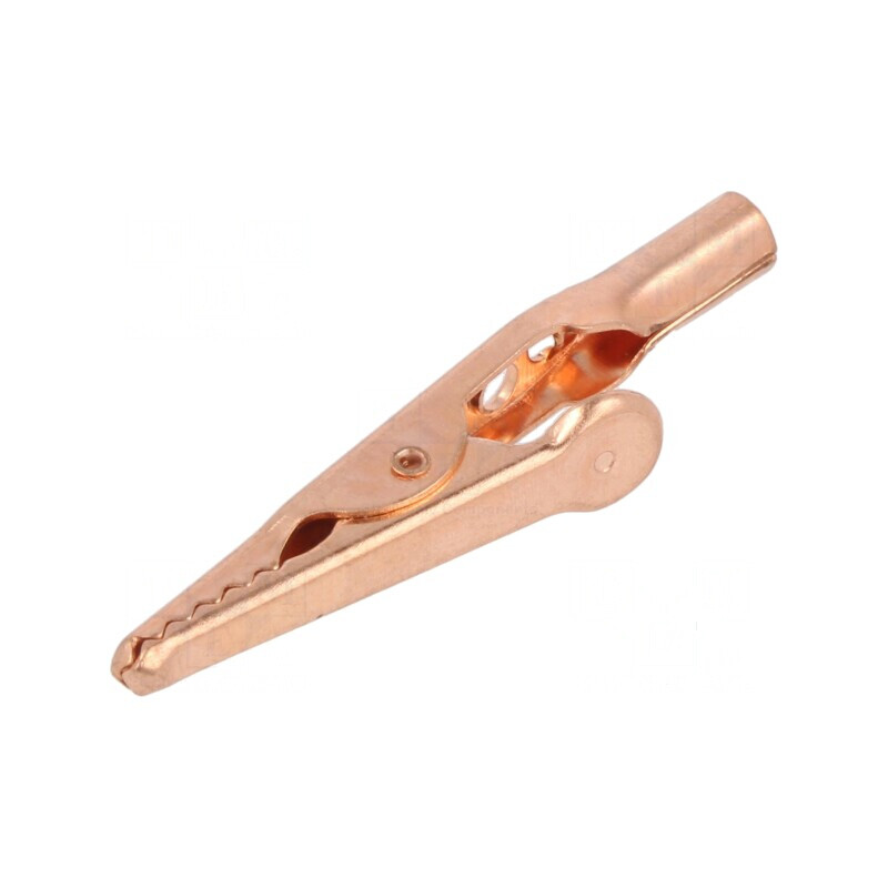 Bornă crocodil 10A cu capacitate prindere max. 7,9mm, lungime 57mm | Electronic-mag.ro | Componente Electronice Bornă crocodil 10A cu capacitate prindere max. 7,9mm, lungime 57mm | Electronic-mag.ro | Componente Electronice