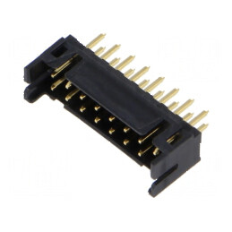 Conector PCB-cablu/PCB soclu tată 16 PIN DF11 2mm THT | Electronic-mag.ro | Componente Electronice