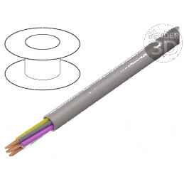 Cablu UNITRONIC® LiHH 6x0,25mm² neecranat 60V | Electronic-mag.ro | Componente Electronice