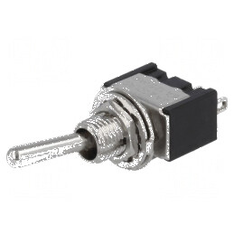 Comutator basculant SPDT ON-(ON) 3A/250VAC 2 poziții 25-85°C | Electronic-mag.ro | Componente Electronice