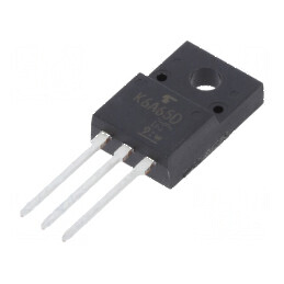Tranzistor N-MOSFET 650V 6A TO220FP | Electronic-mag.ro | Componente Electronice
