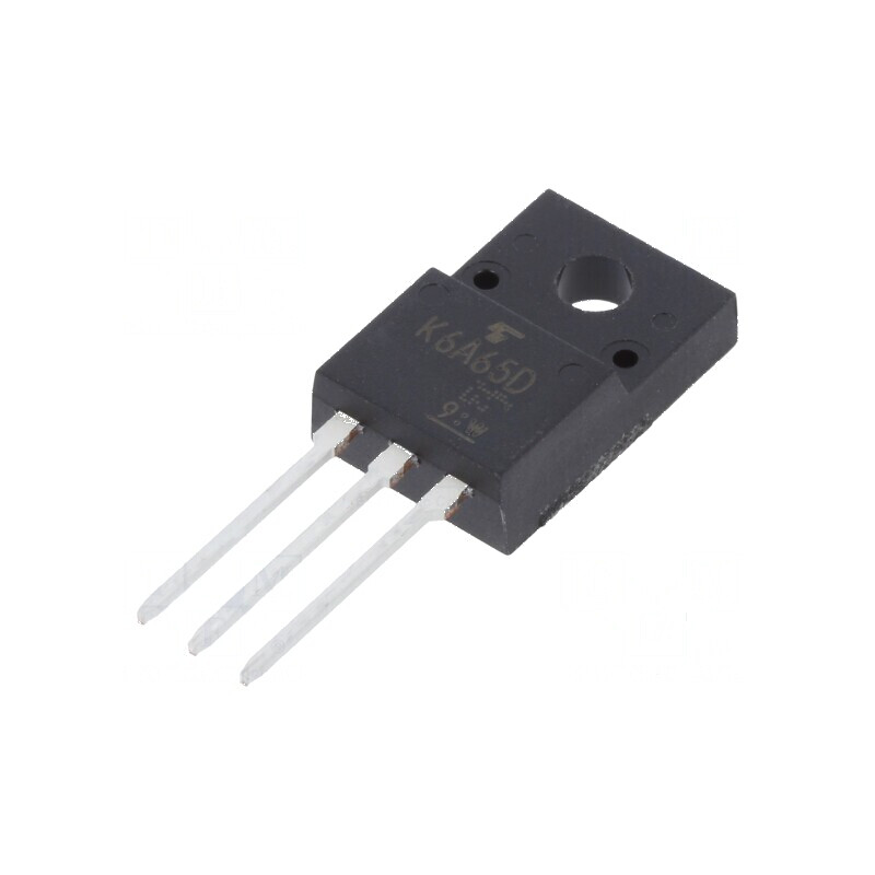 Tranzistor N-MOSFET 650V 6A TO220FP | Electronic-mag.ro | Componente Electronice
