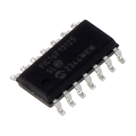 Microcontroler PIC 32MHz EUSART GPIO I2C ICSP SPI SMD | Electronic-mag.ro | Componente Electronice