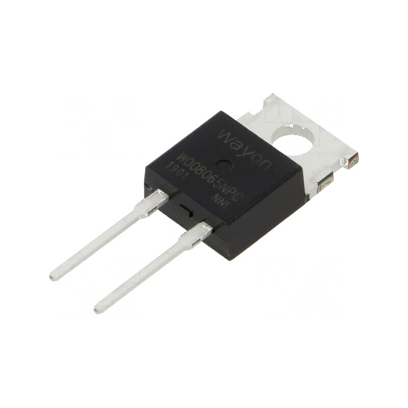 Diodă Schottky SiC 650V 8A TO220-2 | Electronic-mag.ro | Componente Electronice Diodă Schottky SiC 650V 8A TO220-2 | Electronic-mag.ro | Componente Electronice