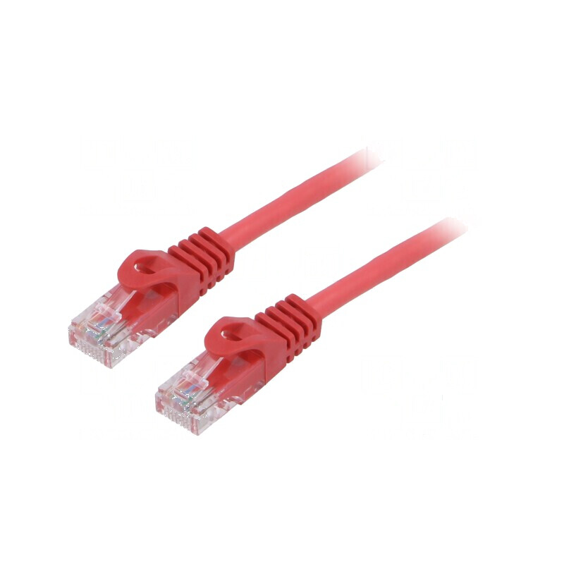 Cabluri patch U/UTP 6 litat CCA PVC roșu 1,5m 26AWG 8 fire | Electronic-mag.ro | Componente Electronice Cabluri patch U/UTP 6 litat CCA PVC roșu 1,5m 26AWG 8 fire | Electronic-mag.ro | Componente Electronice