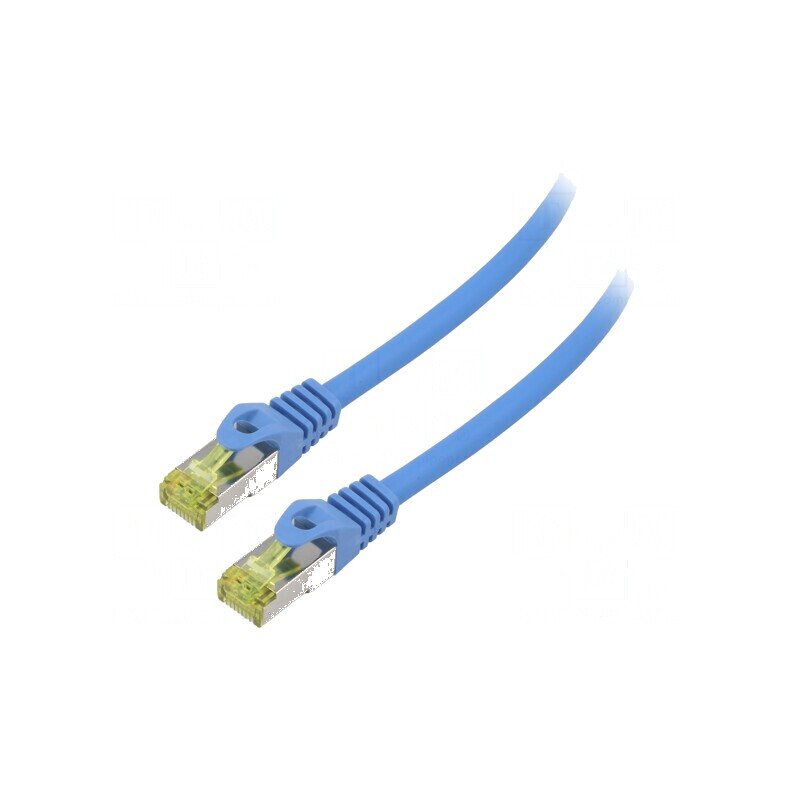 Cablul Patch S/FTP 6a LSZH Albastru 0,25m 27AWG | Electronic-mag.ro | Componente Electronice Cablul Patch S/FTP 6a LSZH Albastru 0,25m 27AWG | Electronic-mag.ro | Componente Electronice