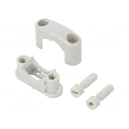 Clipsuri tip P pentru cabluri Ø15-25mm, lățime 17mm | Electronic-mag.ro | Componente Electronice
