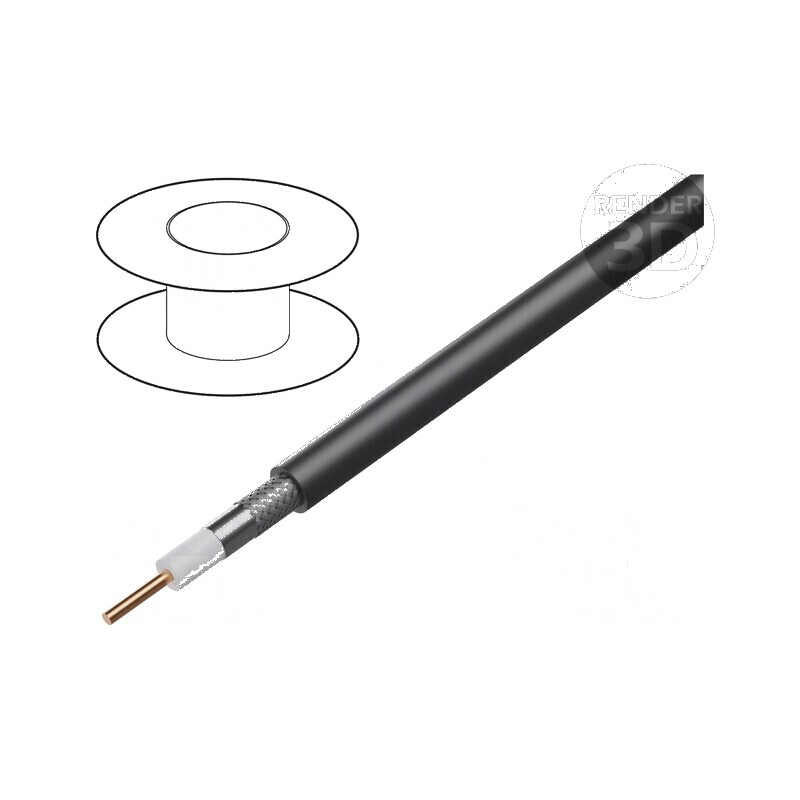 Cablu coaxial XzWDXpekw sârmă Cu PE negru 7,6mm CPR Fca | Electronic-mag.ro | Componente Electronice Cablu coaxial XzWDXpekw sârmă Cu PE negru 7,6mm CPR Fca | Electronic-mag.ro | Componente Electronice