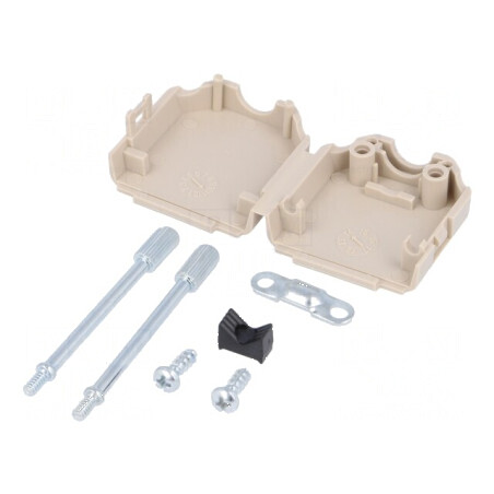 Carcasă pentru conectori D-Sub 9pin și D-Sub HD 15pin | Electronic-mag.ro | Componente Electronice