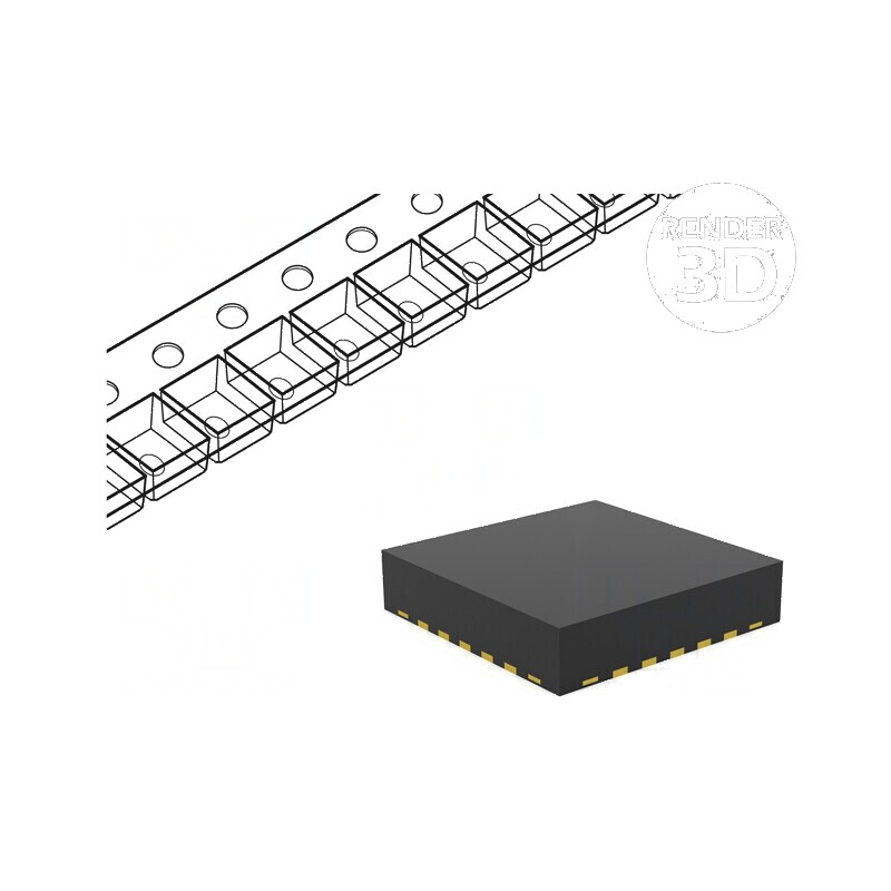 Microcontroler PIC 32MHz cu EUSART, GPIO, I2C, ICSP, SPI SMD | Electronic-mag.ro | Componente Electronice