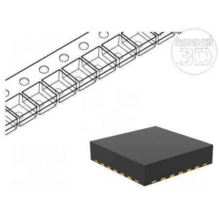 Microcontroler PIC 32MHz cu EUSART, GPIO, I2C, ICSP, SPI SMD | Electronic-mag.ro | Componente Electronice
