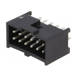 Conector dreptunghiular soclu tată C-Grid III 2,54mm 12 PIN | Electronic-mag.ro | Componente Electronice