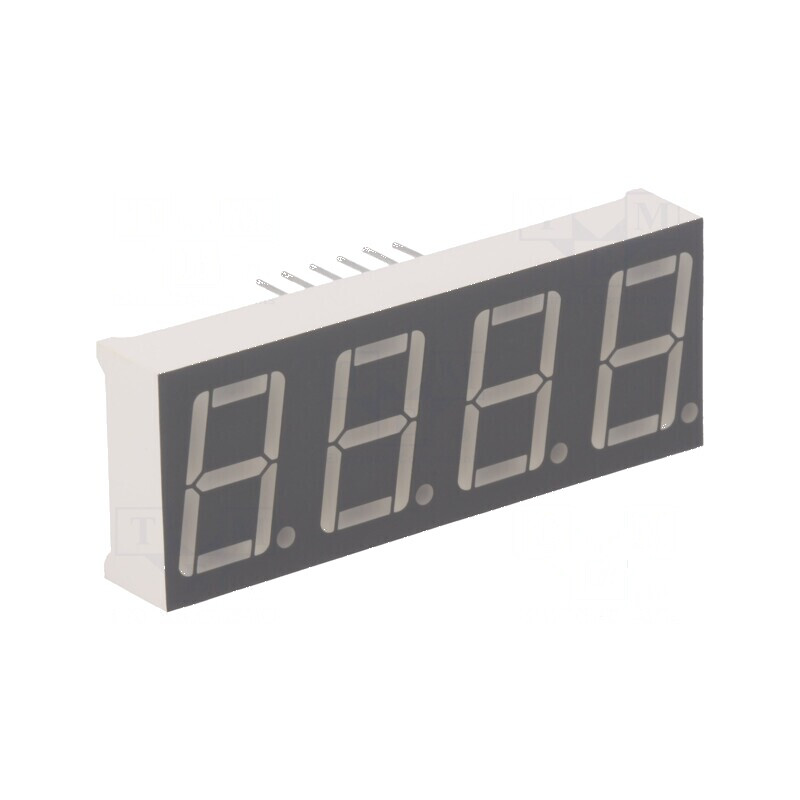 Afișaj LED 7 segmente 14,2mm 0,56 roșie anodizată | Electronic-mag.ro | Componente Electronice Afișaj LED 7 segmente 14,2mm 0,56 roșie anodizată | Electronic-mag.ro | Componente Electronice