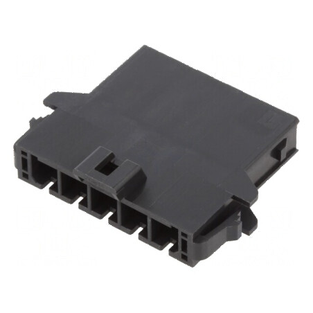 Conector cablu-cablu mufă tată Mega-Fit 5,7mm 5 PIN UL94V-0 | Electronic-mag.ro | Componente Electronice