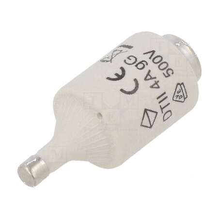 Siguranţă gG 4A 500VAC DII | Electronic-mag.ro | Componente Electronice