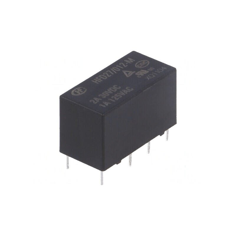 Releu electromagnetic DPDT 12VDC 2A 1A/125VAC pentru PCB | Electronic-mag.ro | Componente Electronice Releu electromagnetic DPDT 12VDC 2A 1A/125VAC pentru PCB | Electronic-mag.ro | Componente Electronice