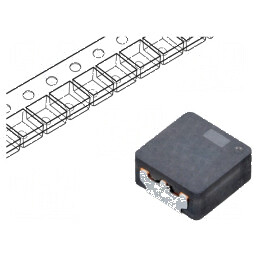 Inductor SMD 10uH 10,6A 37,6mΩ ±20% 7,5x7x5,4mm ETQP5M | Electronic-mag.ro | Componente Electronice