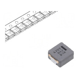 Inductor SMD 47uH 6,8A 99mΩ ±20% 10,7x10x5,4mm | Electronic-mag.ro | Componente Electronice