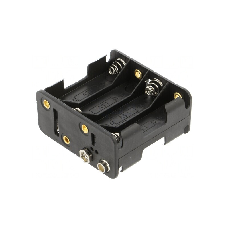 Suport baterii AA R6 8 sloturi tip 6F22 negru | Electronic-mag.ro | Componente Electronice Suport baterii AA R6 8 sloturi tip 6F22 negru | Electronic-mag.ro | Componente Electronice