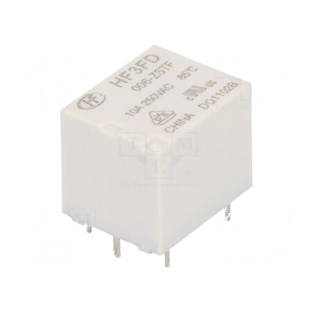 Releu electromagnetic SPDT 6VDC 10A 250VAC PCB | Electronic-mag.ro | Componente Electronice