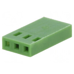 Conector şiruri pini mufă AMPMODU MOD IV mamă 3 PIN 2,54mm | Electronic-mag.ro | Componente Electronice