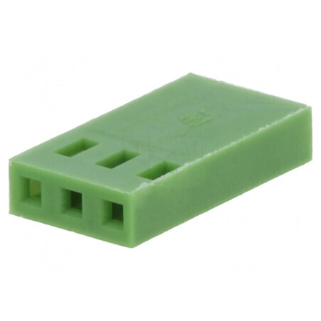Conector şiruri pini mufă AMPMODU MOD IV mamă 3 PIN 2,54mm | Electronic-mag.ro | Componente Electronice