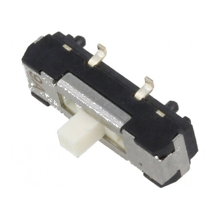 Comutator glisant Poz 2 SP3T 0,2A/12VDC ON-ON SMT -40÷85°C | Electronic-mag.ro | Componente Electronice
