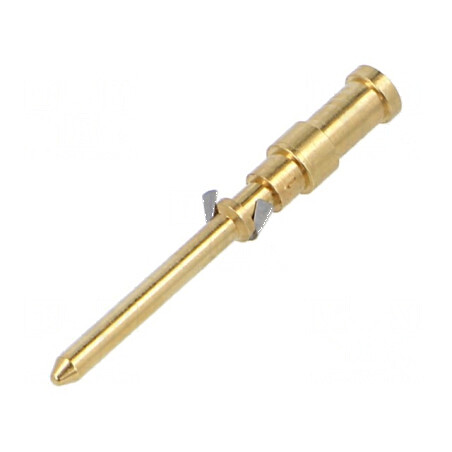 Pin tată cupru aurit 0,14-0,37mm2 26AWG-22AWG CD 10A | Electronic-mag.ro | Componente Electronice
