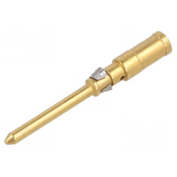 Pin tată cu cupru aurit 1,5mm2 16AWG CD contacte întoarse | Electronic-mag.ro | Componente Electronice