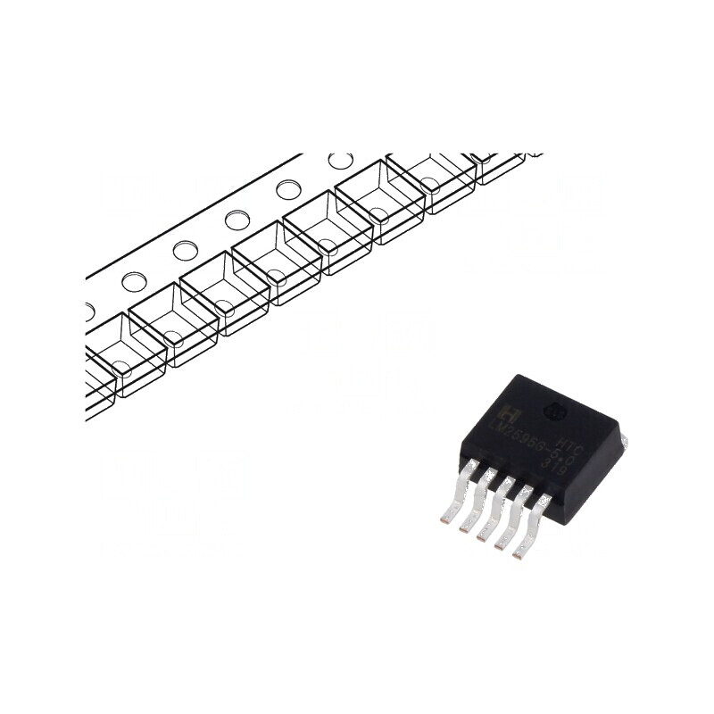 Convertor DC/DC PMIC 8-40V la 5V 3A TO263-5 | Electronic-mag.ro | Componente Electronice