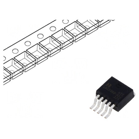 Convertor DC/DC PMIC 8-40V la 1,23-37V 3A TO263-5 | Electronic-mag.ro | Componente Electronice