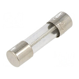 Siguranță întârziere cilindrică 3A 250VAC din sticlă | Electronic-mag.ro | Componente Electronice