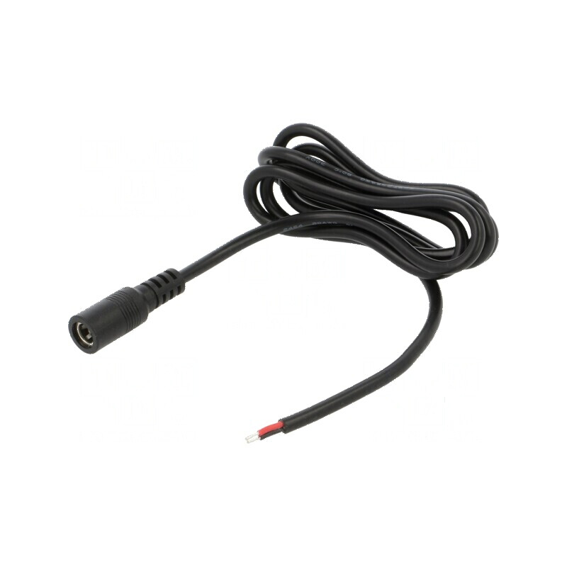Cablu DC 5,5/2,5 soclu drept negru 1m 2x0,5mm2 | Electronic-mag.ro | Componente Electronice Cablu DC 5,5/2,5 soclu drept negru 1m 2x0,5mm2 | Electronic-mag.ro | Componente Electronice