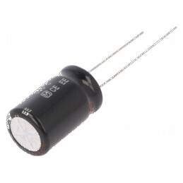Condensator electrolitic THT 10uF 450VDC 12,5mm x 20mm ±20% | Electronic-mag.ro | Componente Electronice