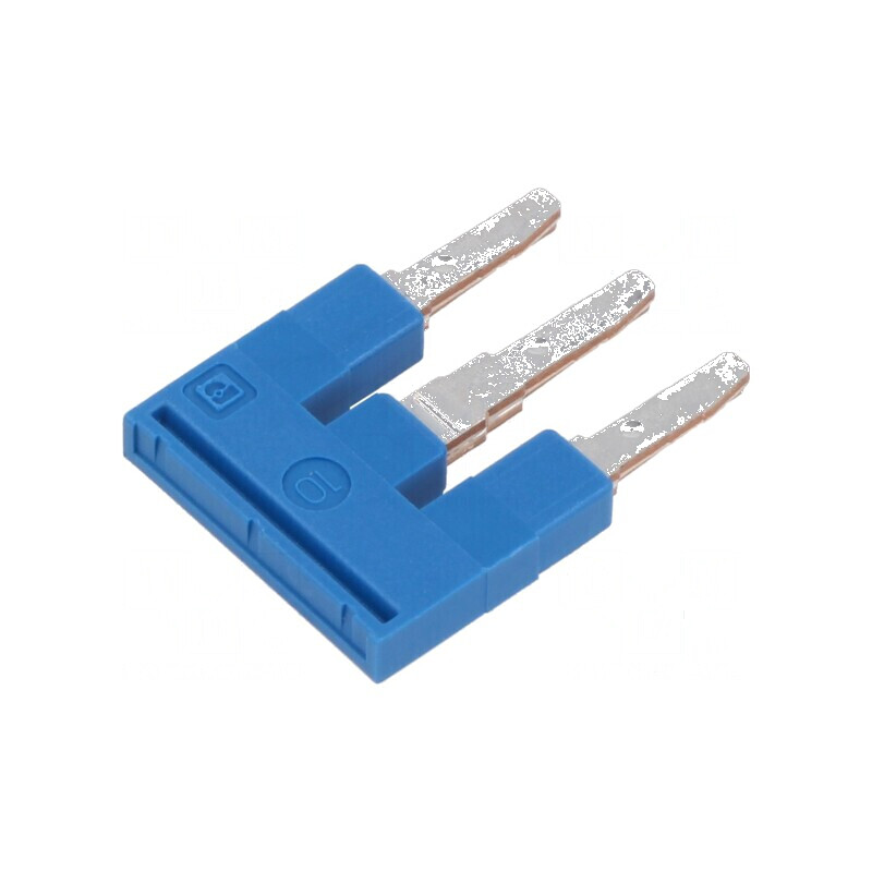 Punte de conectare piste 3 albastră 6mm UL94V-0 | Electronic-mag.ro | Componente Electronice