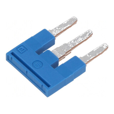 Punte de conectare piste 3 albastră 6mm UL94V-0 | Electronic-mag.ro | Componente Electronice