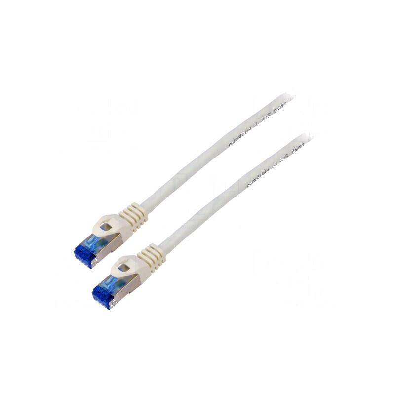 Cabluri patch S/FTP 6a litat CCA LSZH gri 0,5m 26AWG | Electronic-mag.ro | Componente Electronice Cabluri patch S/FTP 6a litat CCA LSZH gri 0,5m 26AWG | Electronic-mag.ro | Componente Electronice