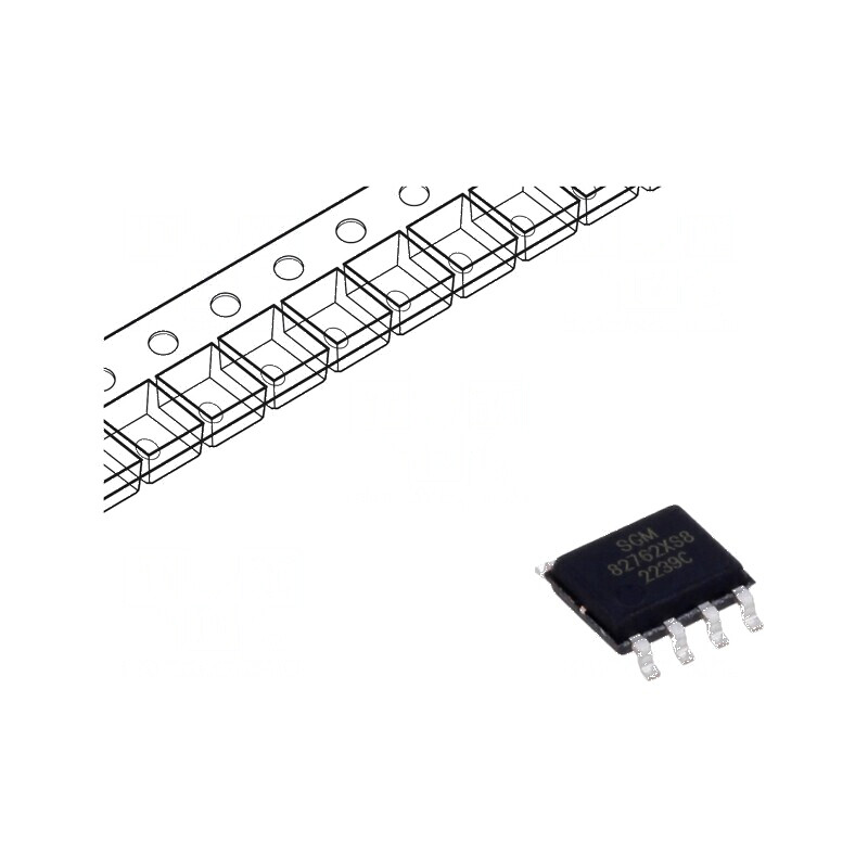 Amplificator operațional SO8 3,3÷36VDC - IC pentru rolă/bandă | Electronic-mag.ro | Componente Electronice