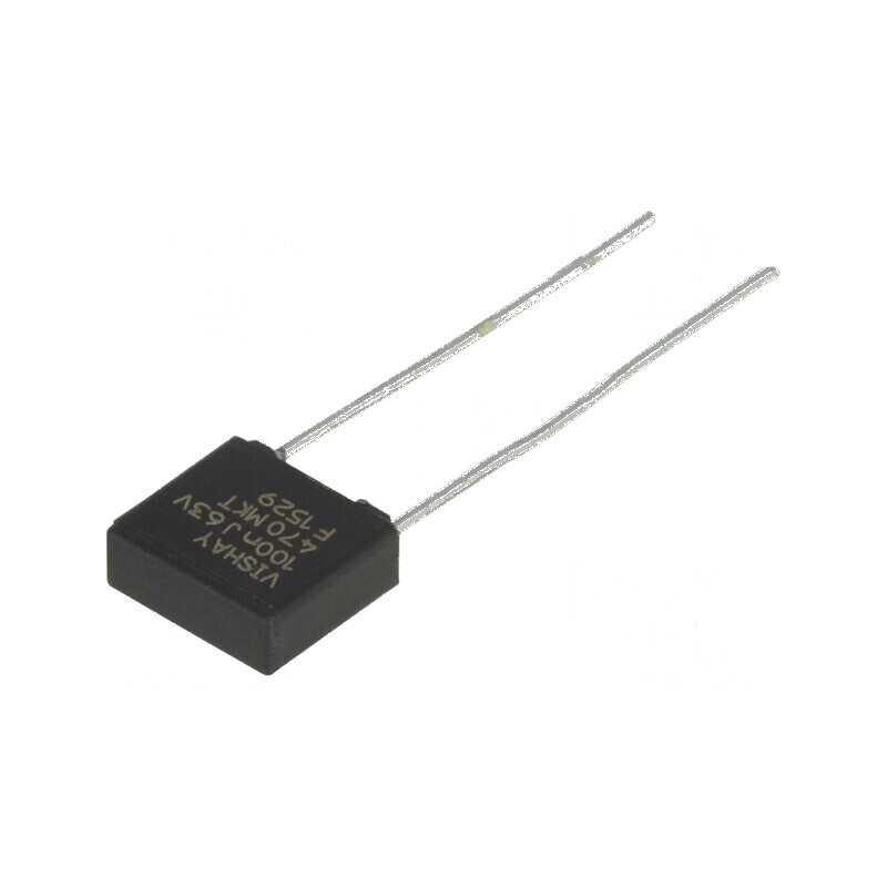 Condensator poliester 100nF 40VAC 63VDC 5mm ±5% -55÷85°C | Electronic-mag.ro | Componente Electronice Condensator poliester 100nF 40VAC 63VDC 5mm ±5% -55÷85°C | Electronic-mag.ro | Componente Electronice