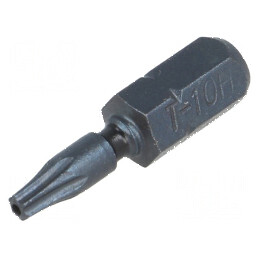 Capăt de şurubelniţă Torx T10H 25mm cu protecţie | Electronic-mag.ro | Componente Electronice