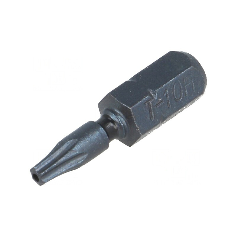 Capăt de şurubelniţă Torx T10H 25mm cu protecţie | Electronic-mag.ro | Componente Electronice