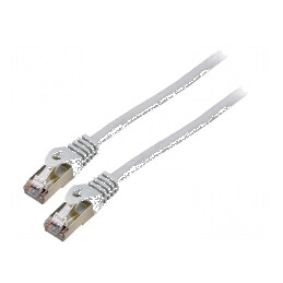 Cablul Patch F/UTP 5e CCA PVC gri 1,5m 26AWG | Electronic-mag.ro | Componente Electronice