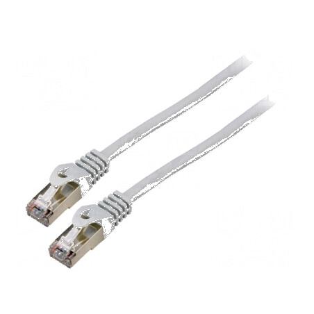 Cablul Patch F/UTP 5e CCA PVC gri 1,5m 26AWG | Electronic-mag.ro | Componente Electronice
