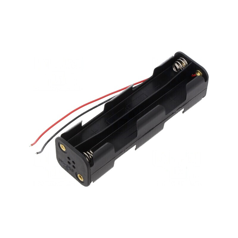 Suport baterii AA R6 pentru 8 cabluri negre | Electronic-mag.ro | Componente Electronice Suport baterii AA R6 pentru 8 cabluri negre | Electronic-mag.ro | Componente Electronice