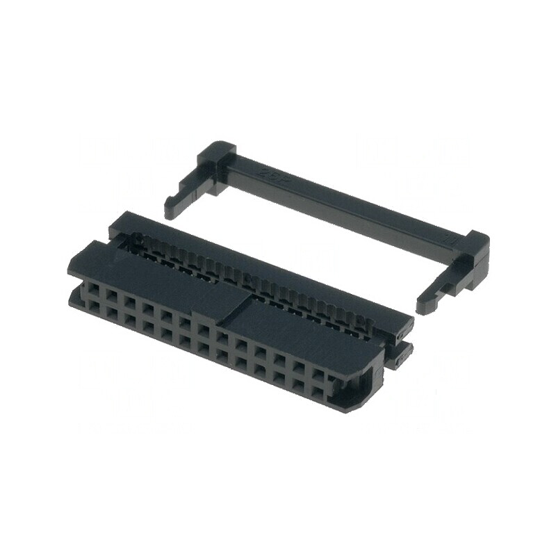 Conector IDC mufă mamă 26 PIN cu presare cablu 1mm | Electronic-mag.ro | Componente Electronice