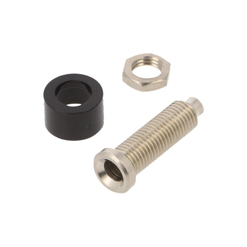 Conector banană 4mm soclu 36A negru | Electronic-mag.ro | Componente Electronice Conector banană 4mm soclu 36A negru | Electronic-mag.ro | Componente Electronice