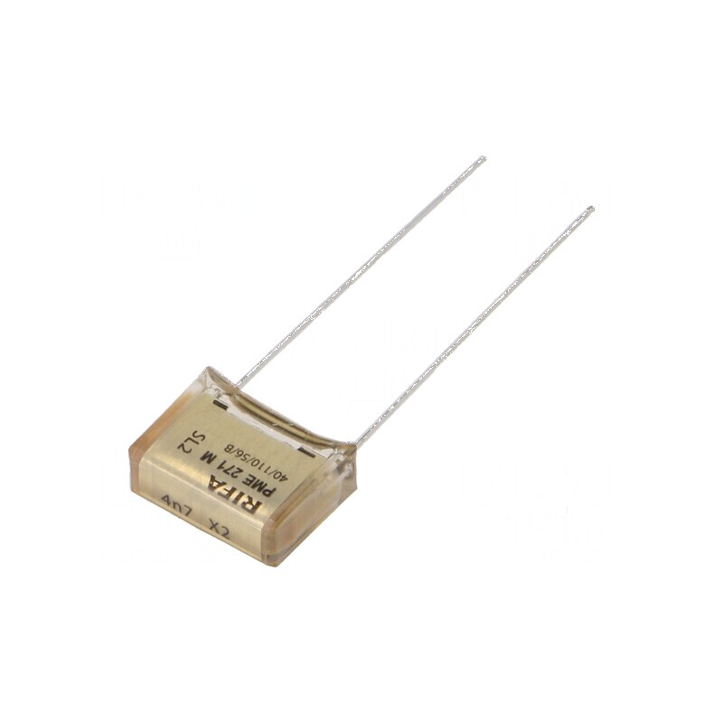 Condensator de hârtie X2 4,7nF 275VAC THT 10,2mm ±20% | Electronic-mag.ro | Componente Electronice