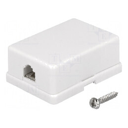 Conector RJ12 soclu 6p6c 58mm x 42mm x 24mm | Electronic-mag.ro | Componente Electronice