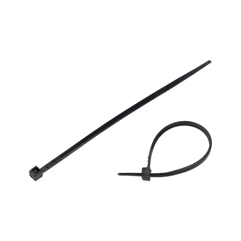 Colier de strângere poliamidă neagră 100mm L, 2,5mm W, 100 buc. | Electronic-mag.ro | Componente Electronice Colier de strângere poliamidă neagră 100mm L, 2,5mm W, 100 buc. | Electronic-mag.ro | Componente Electronice